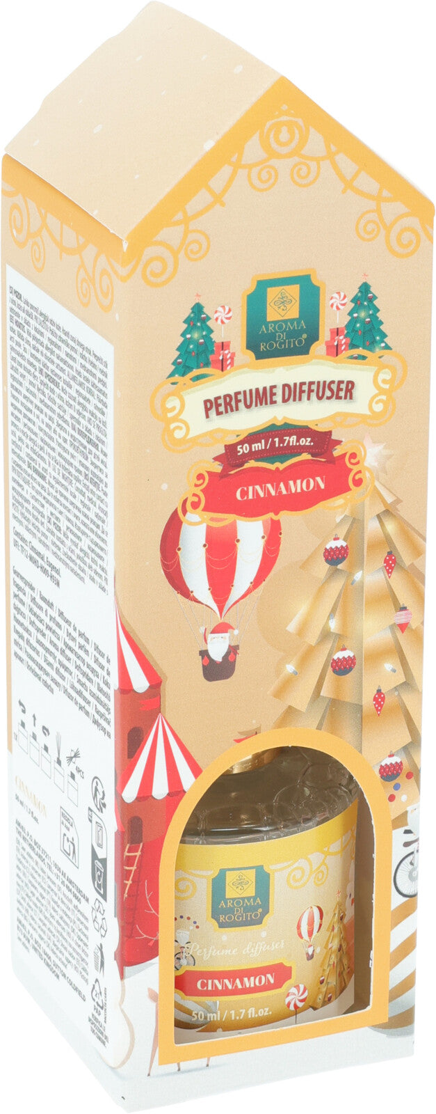 Diffuser Aromaterapie Cinnamon, 50 ml, Aroma de scortisoara