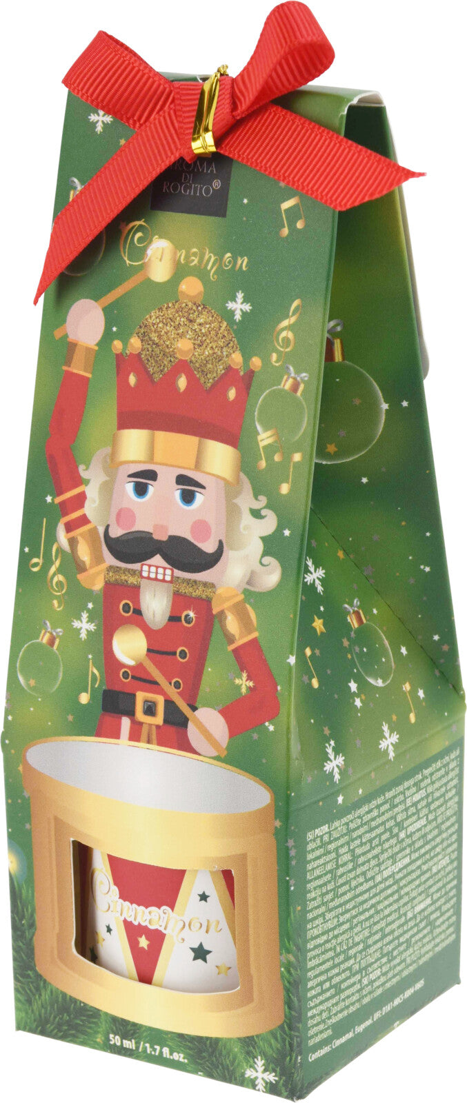 Set Parfum Ambiental Cinnamon, Difuzor cu Aroma de Scortisoara, Editie Festiva Merry Christmas