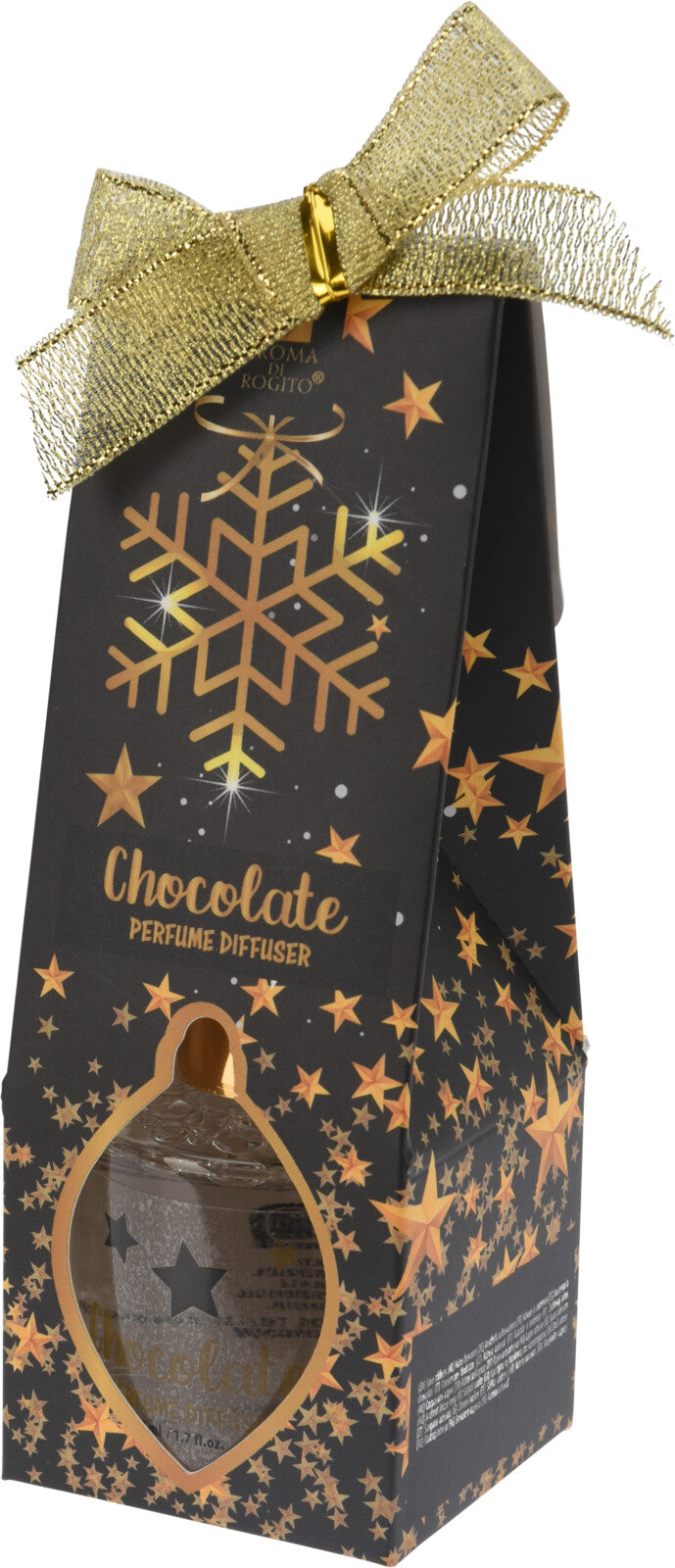 Diffuser parfum Chocolate, 50 ml, Aroma ciocolata calda, Parfum ambiental de iarna