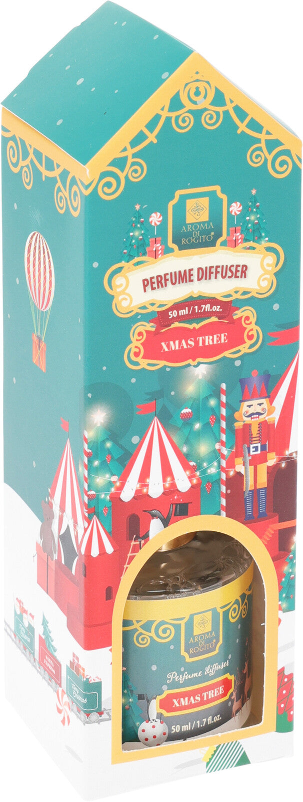 Diffuser Aromaterapie Xmas Tree, 50 ml, Aroma de brad