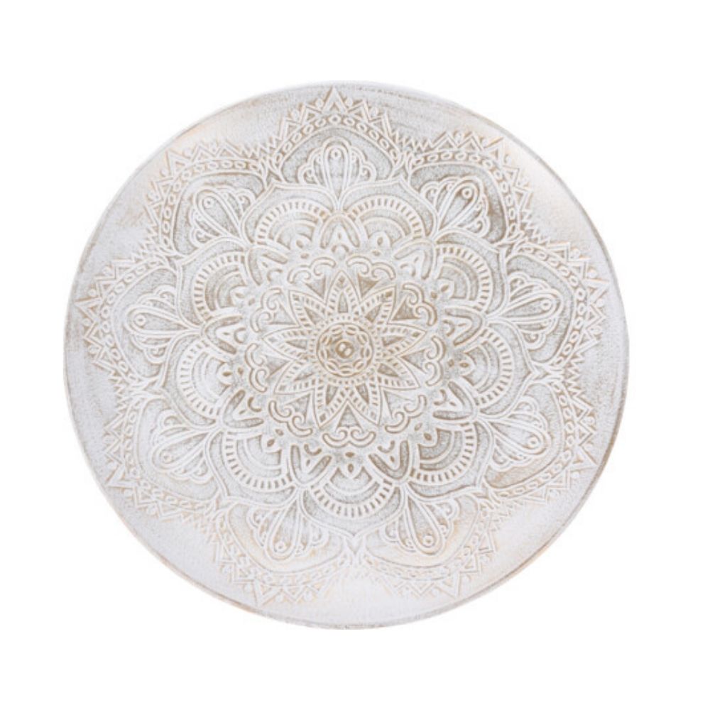 Tava Decorativa White&Gold