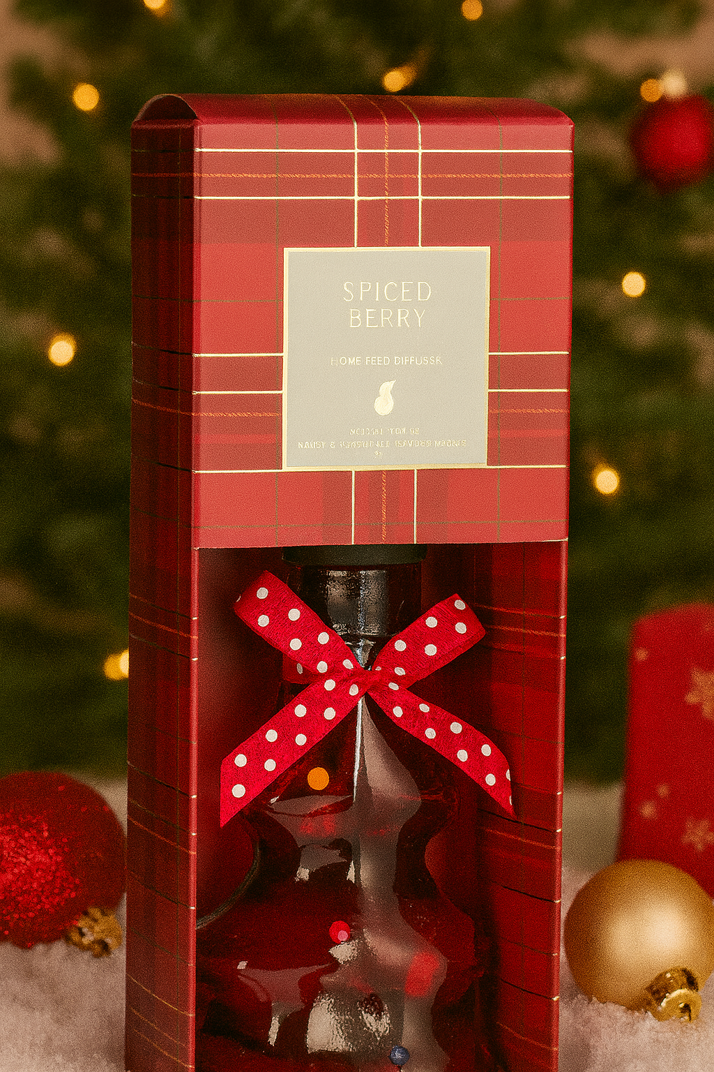 Diffuser, 100ml, Spiced Berry, Red Edition