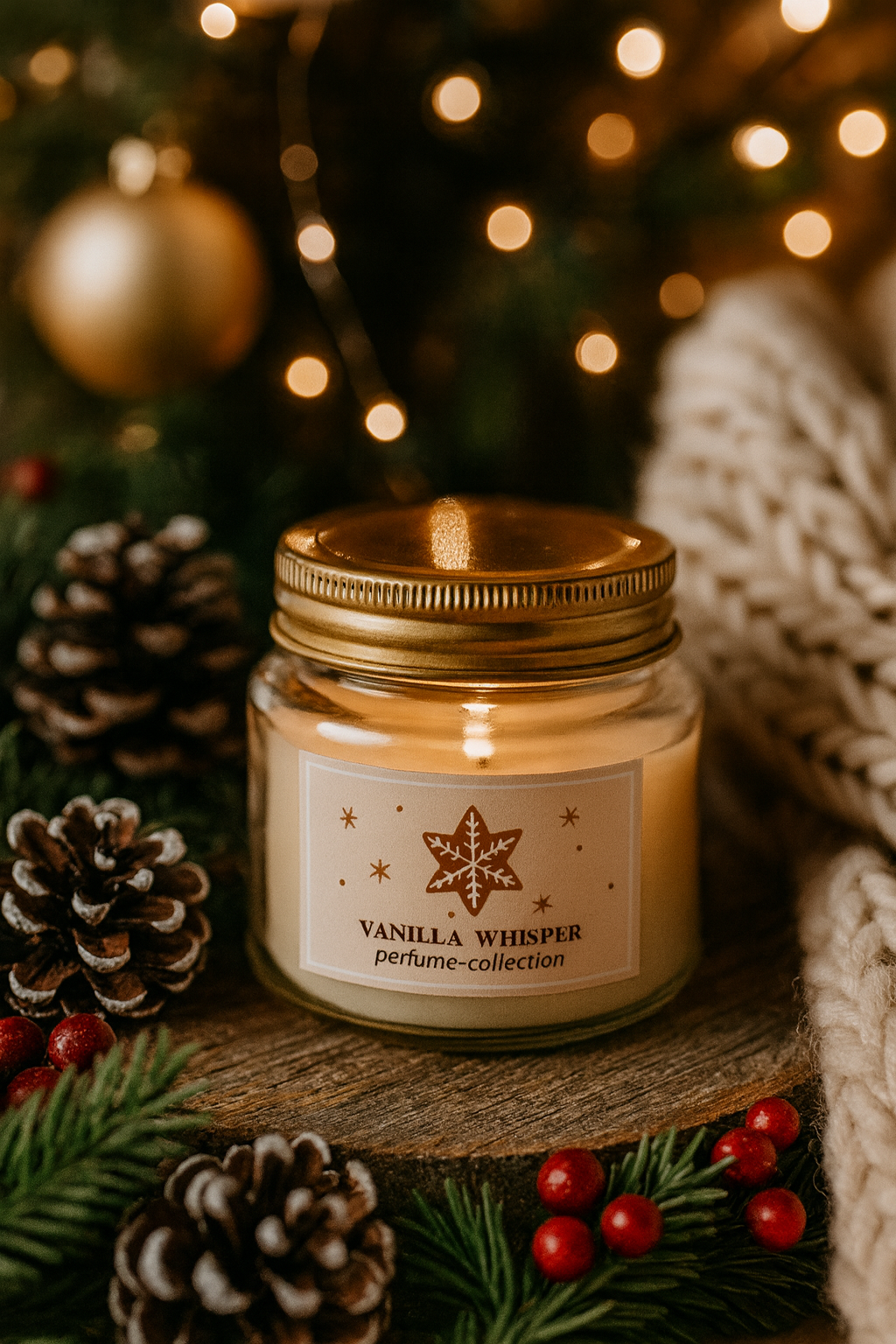 Lumanare Parfumata Vanilla Whisper, Eleganta si Aroma Delicata