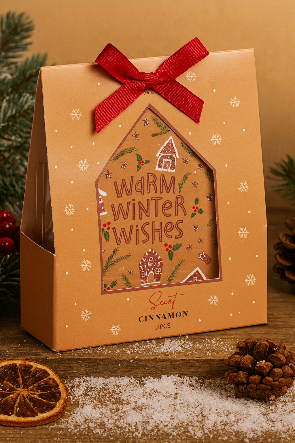 Plic Parfumat Craciun, Cinnamon