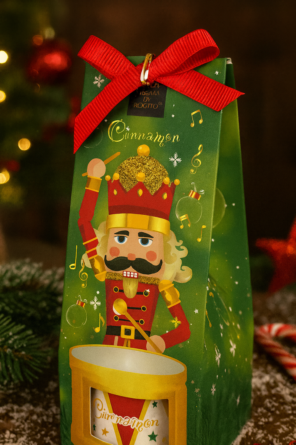 Set Parfum Ambiental Cinnamon, Difuzor cu Aroma de Scortisoara, Editie Festiva Merry Christmas