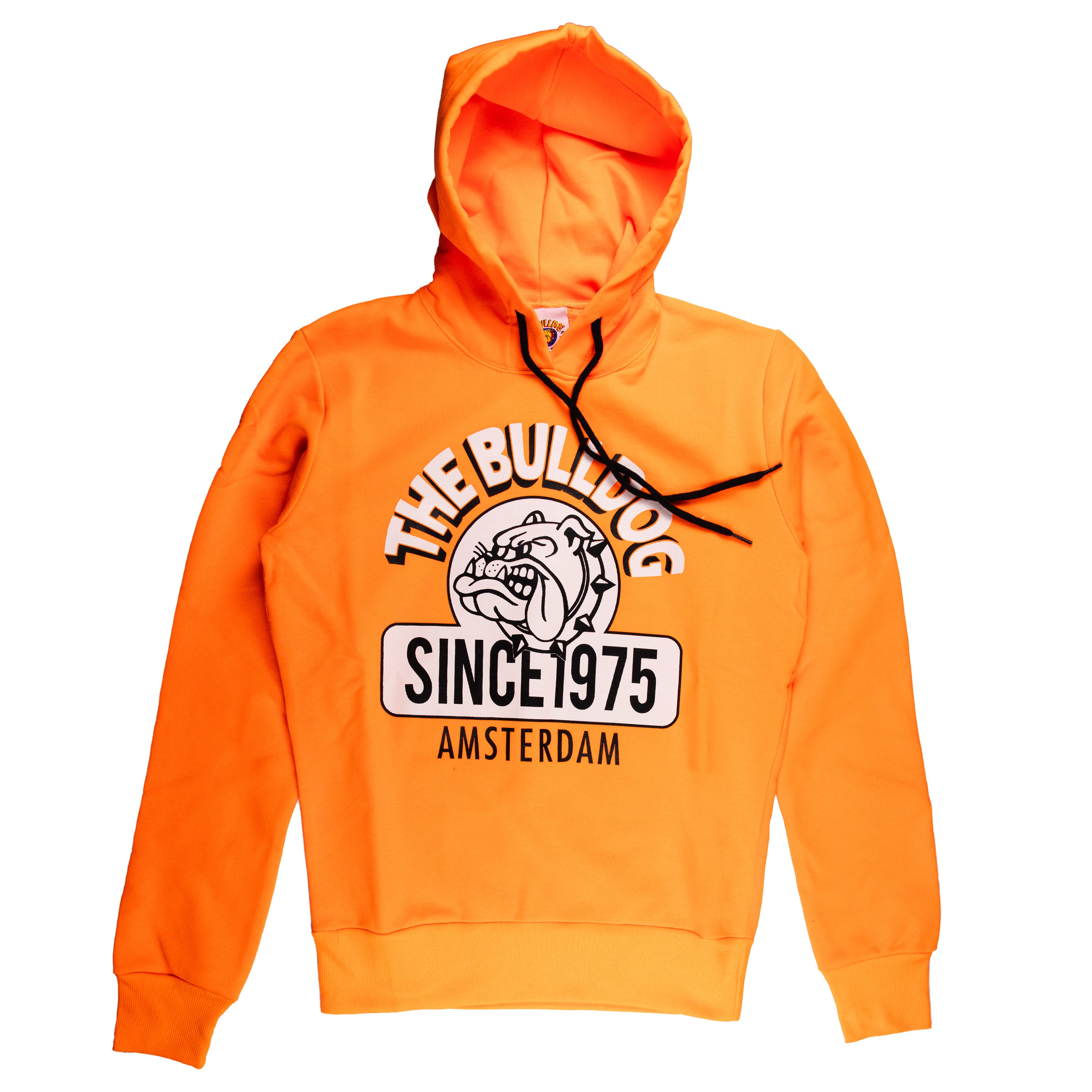 Hanorac The Bulldog Amsterdam, Marimea M, Arancione Since 1975