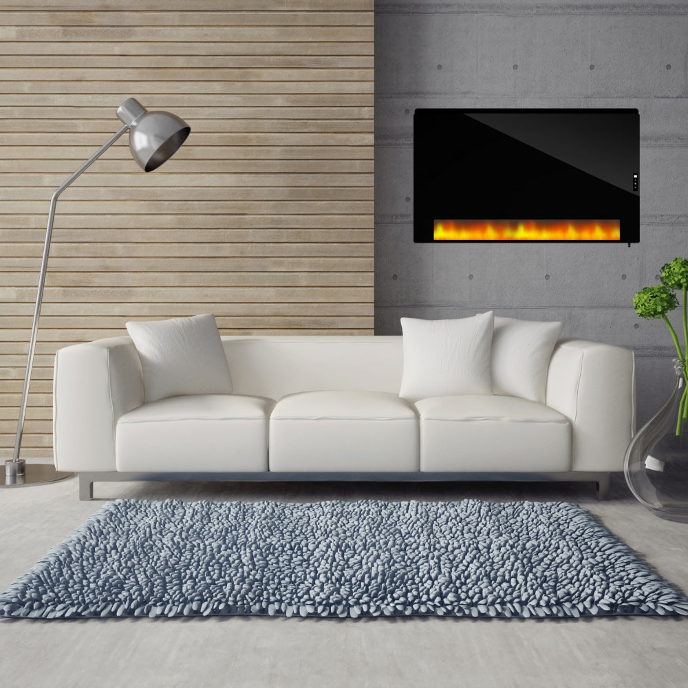 Panou Radiant Infrarosu cu Flacari Decorative - Eficienta Termica cu Element de Incalzire din Carbon Grafenic, Sticla Termorezistenta , 1109W