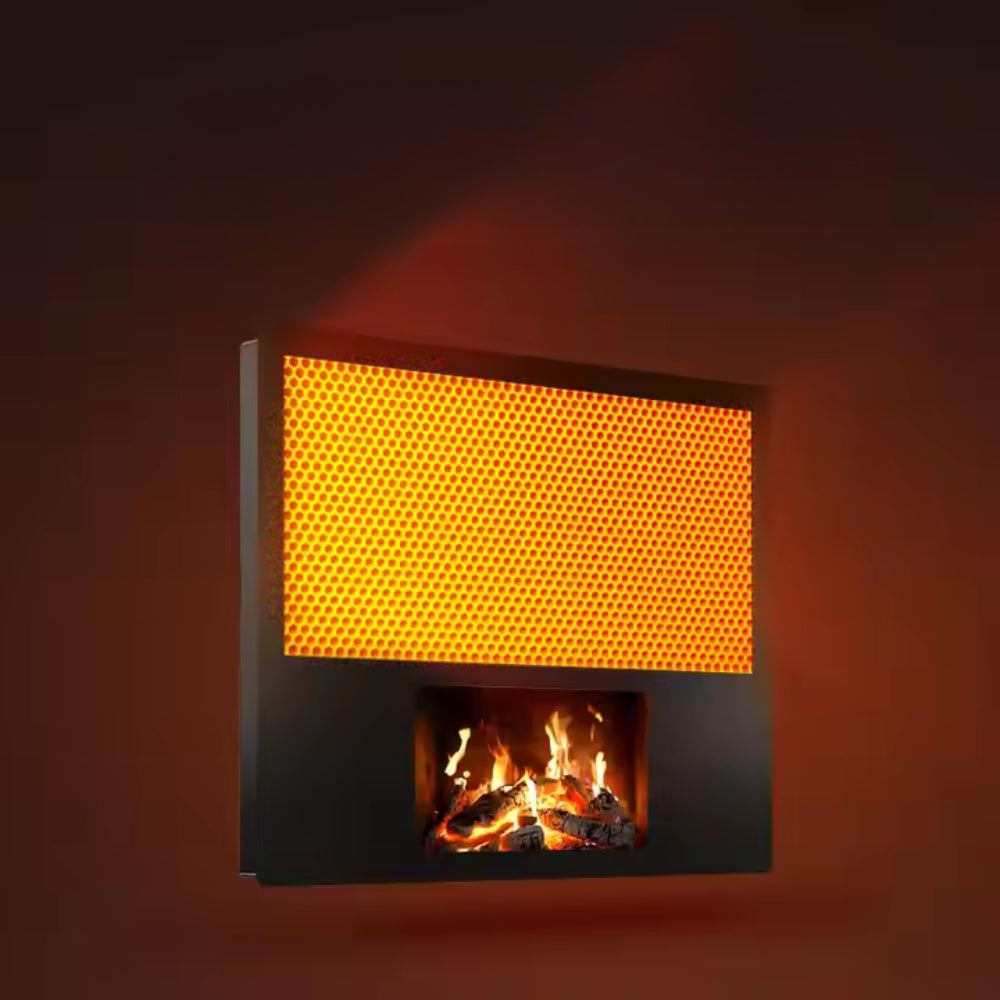 Panou Radiant Proiectie Flacara LCD - Design Modern, 1700W