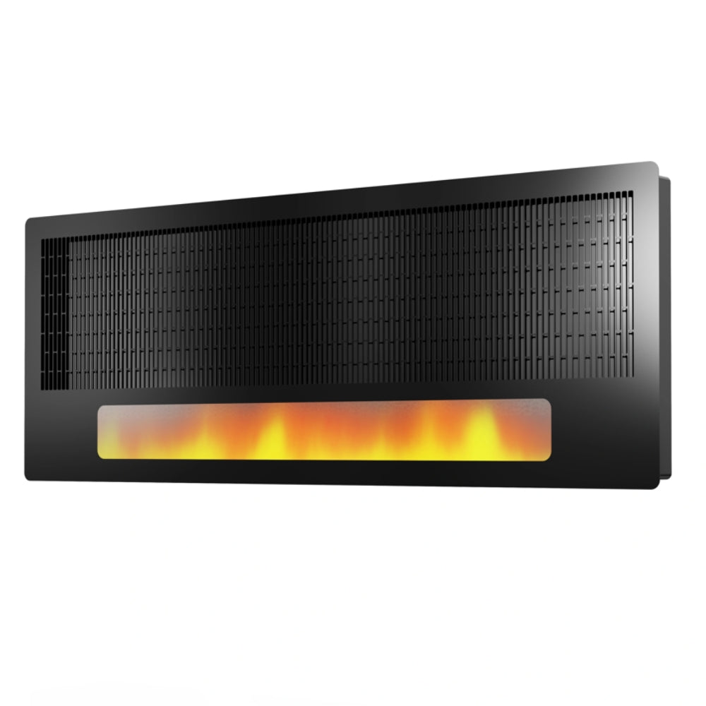 Panou Radiant Proiectie Flacara LED - Design Modern, 2100W