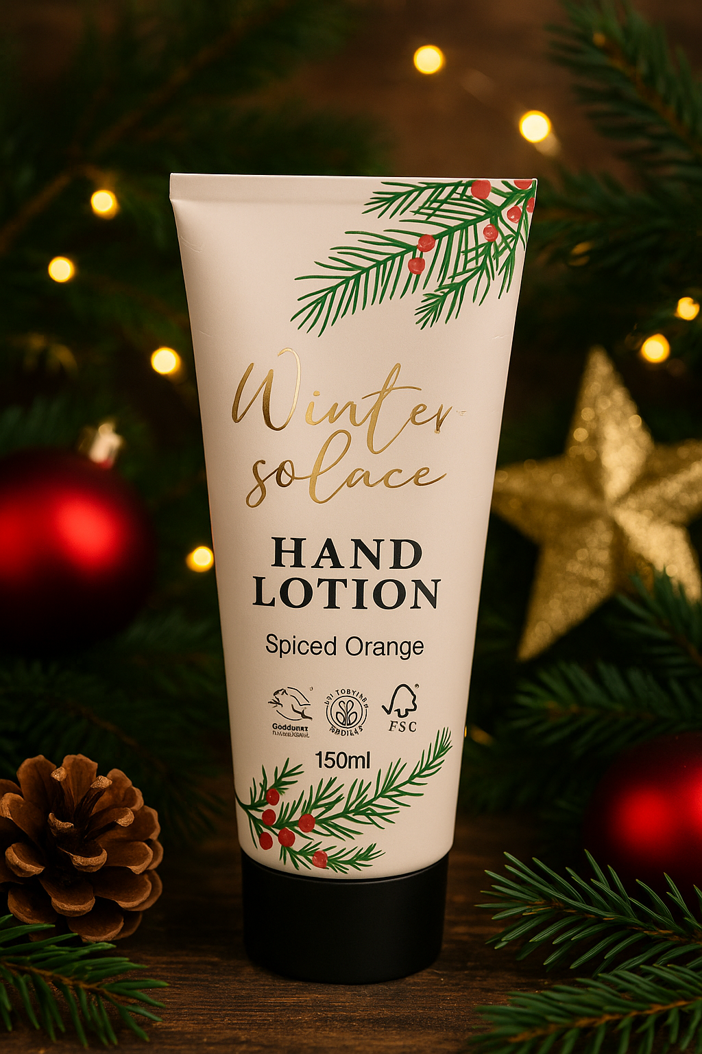 Crema de maini Spiced Orange, 150ml, Winter Solace