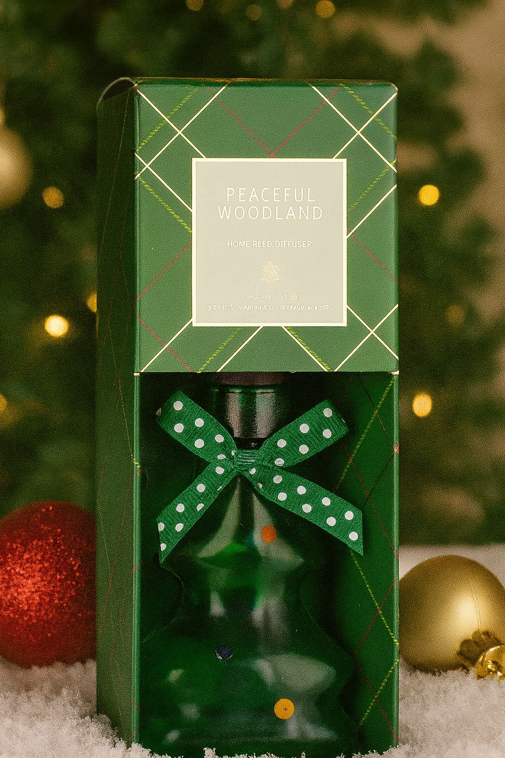 Diffuser, 100ml, Peaceful Woodland, Green Edition