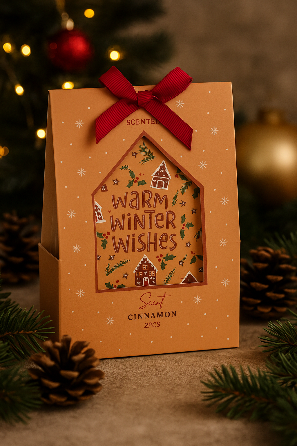 Plic Parfumat Craciun, Cinnamon