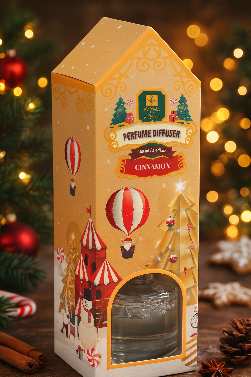 Aromo Set Craciun, 100ml, Cinnamon