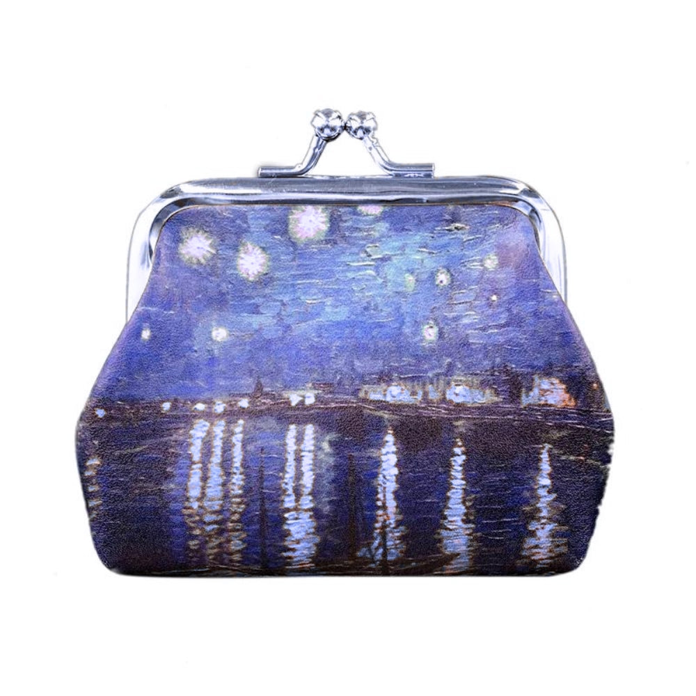 Portofel Starry Night Over Rhone Vincent van Gogh - O Nota de Eleganta in Fiecare Tranzactie