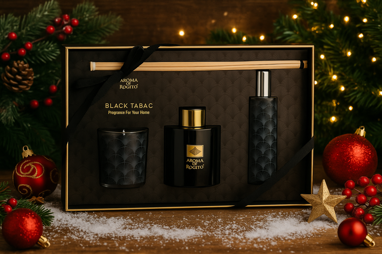 Aromo Set, Black Tabac Edition