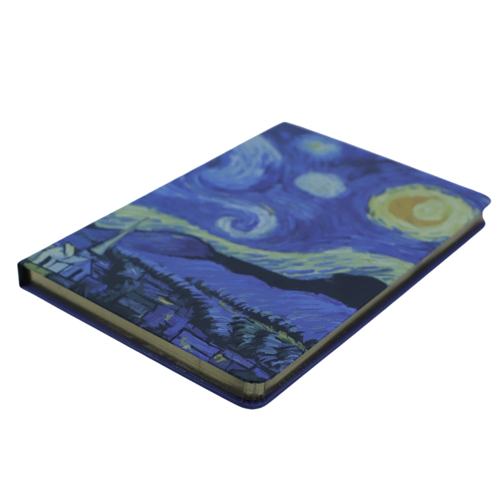 Agenda Nedatata Vincent Van Gogh Starry Night - Inveleste-ti Zilele in Magia lui Van Gogh