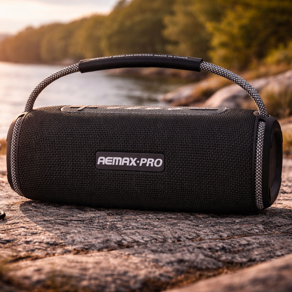 Boxa portabila, AEMAX-Pro, Wireless, Bass