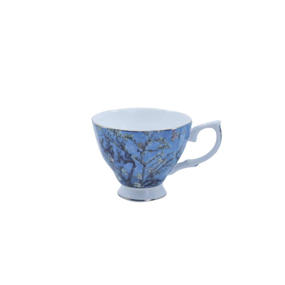 Set Cesca si Farfurie Vincent van Gogh Almond Blossom - O Eleganta Picturala la Ora Ceaiului