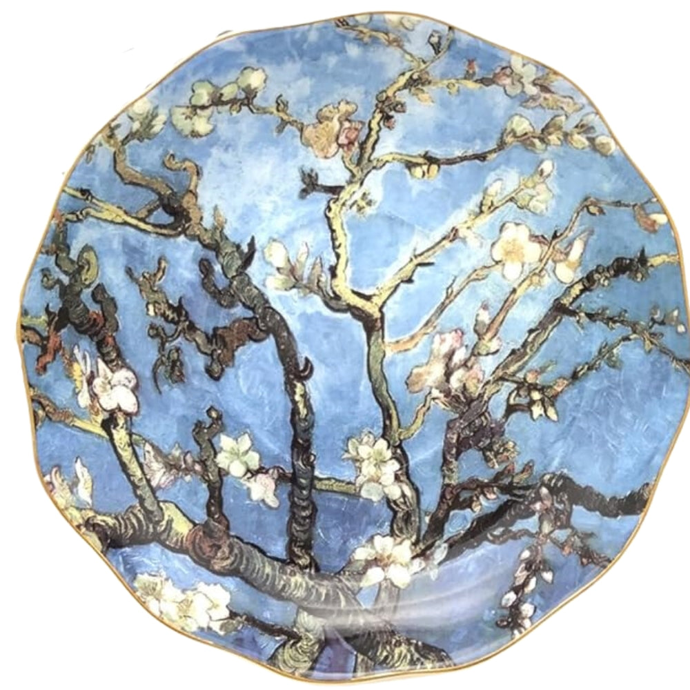 Set Cesca si Farfurie Vincent van Gogh Almond Blossom - O Eleganta Picturala la Ora Ceaiului