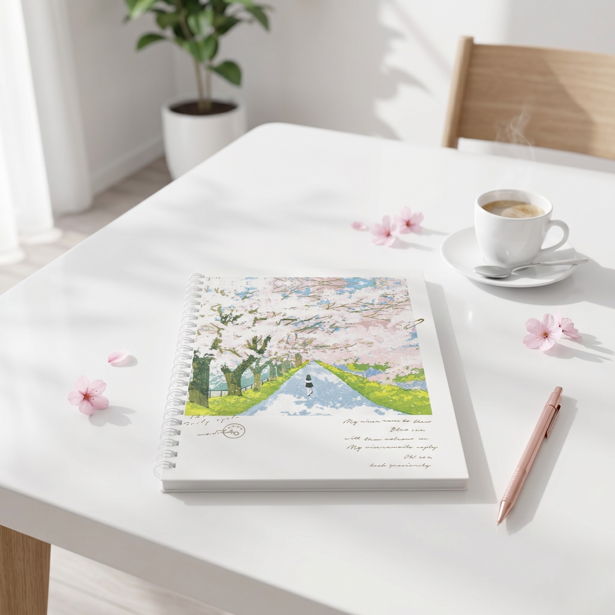Agenda A5 Nedatata cu Spirala si Coperta din Carton, Diverse Modele