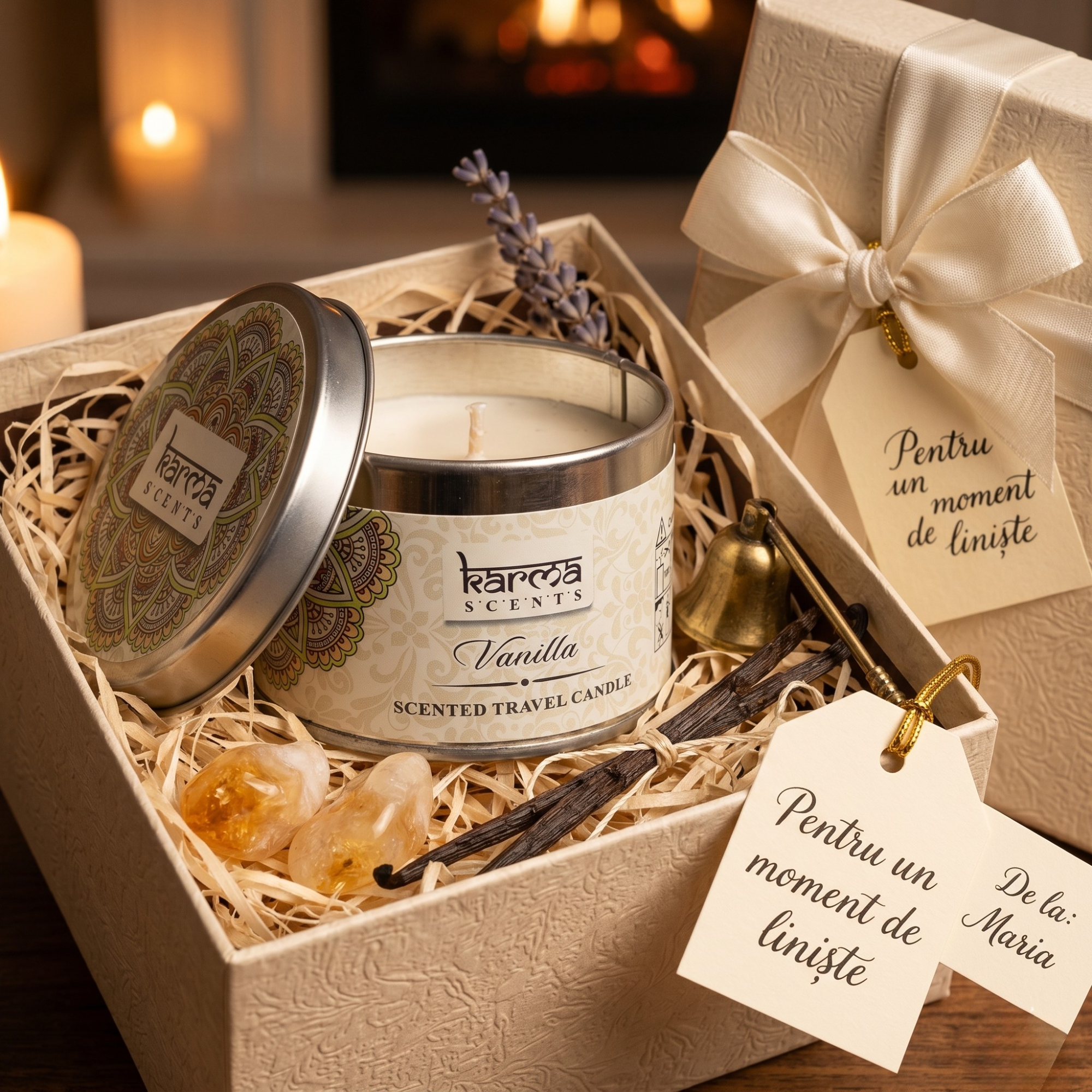 Lumanare Parfumata, Vanilla - Karma Scents