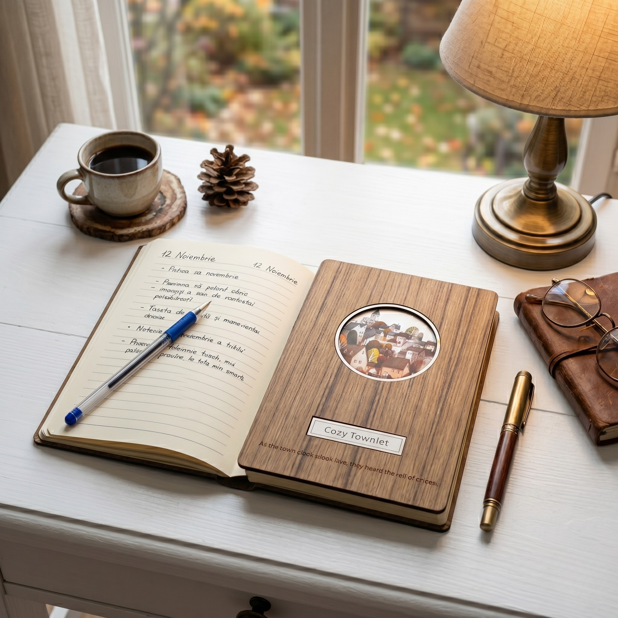Agenda Lemn Cozy Townlet