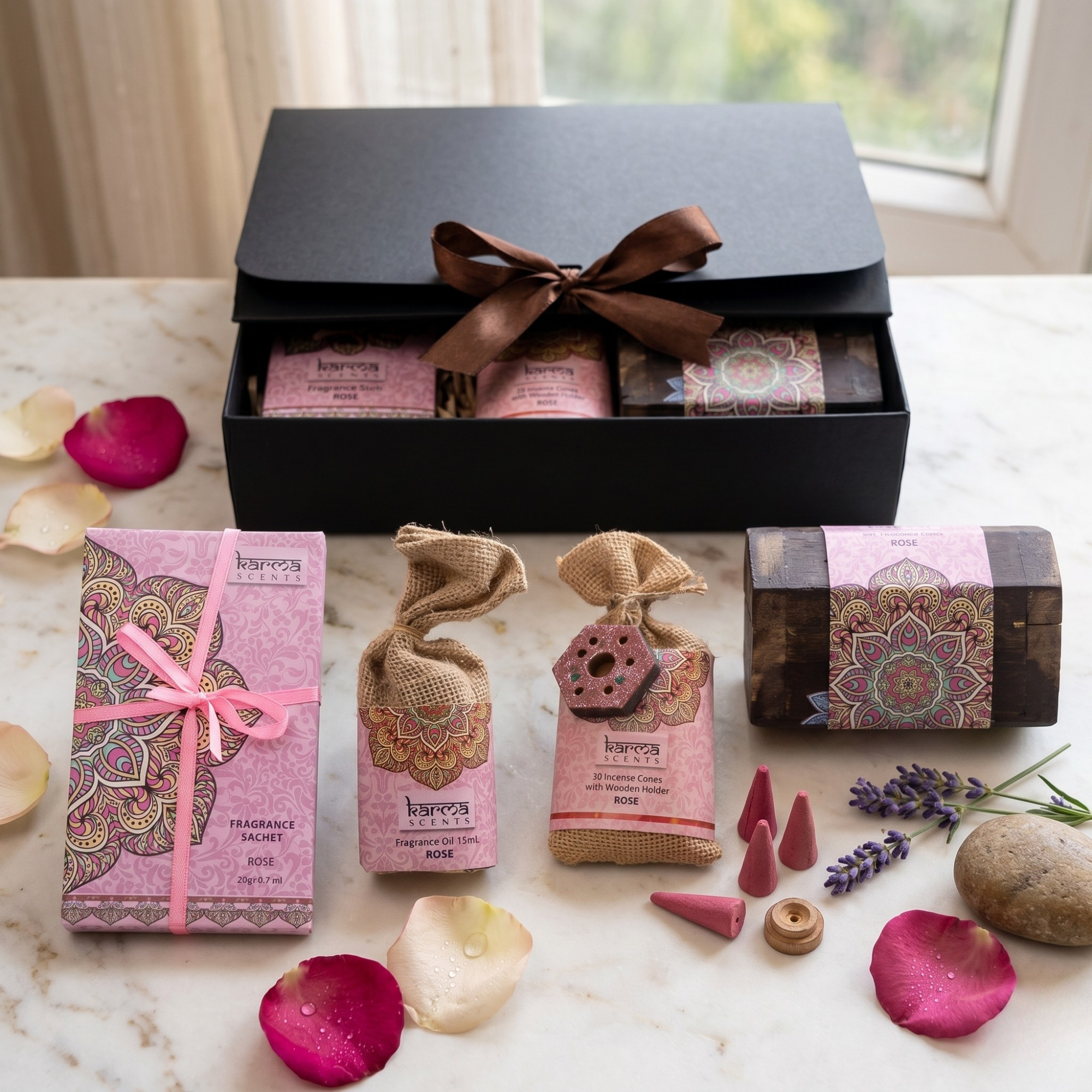 Pachet Zen Karma Aroma Rose