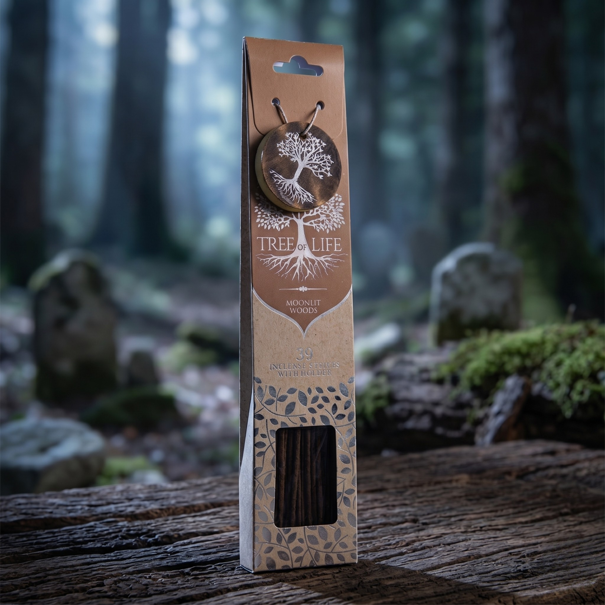 Betisoare Parfumate cu Suport, 30buc, Moonlit Woods - Tree Of Life
