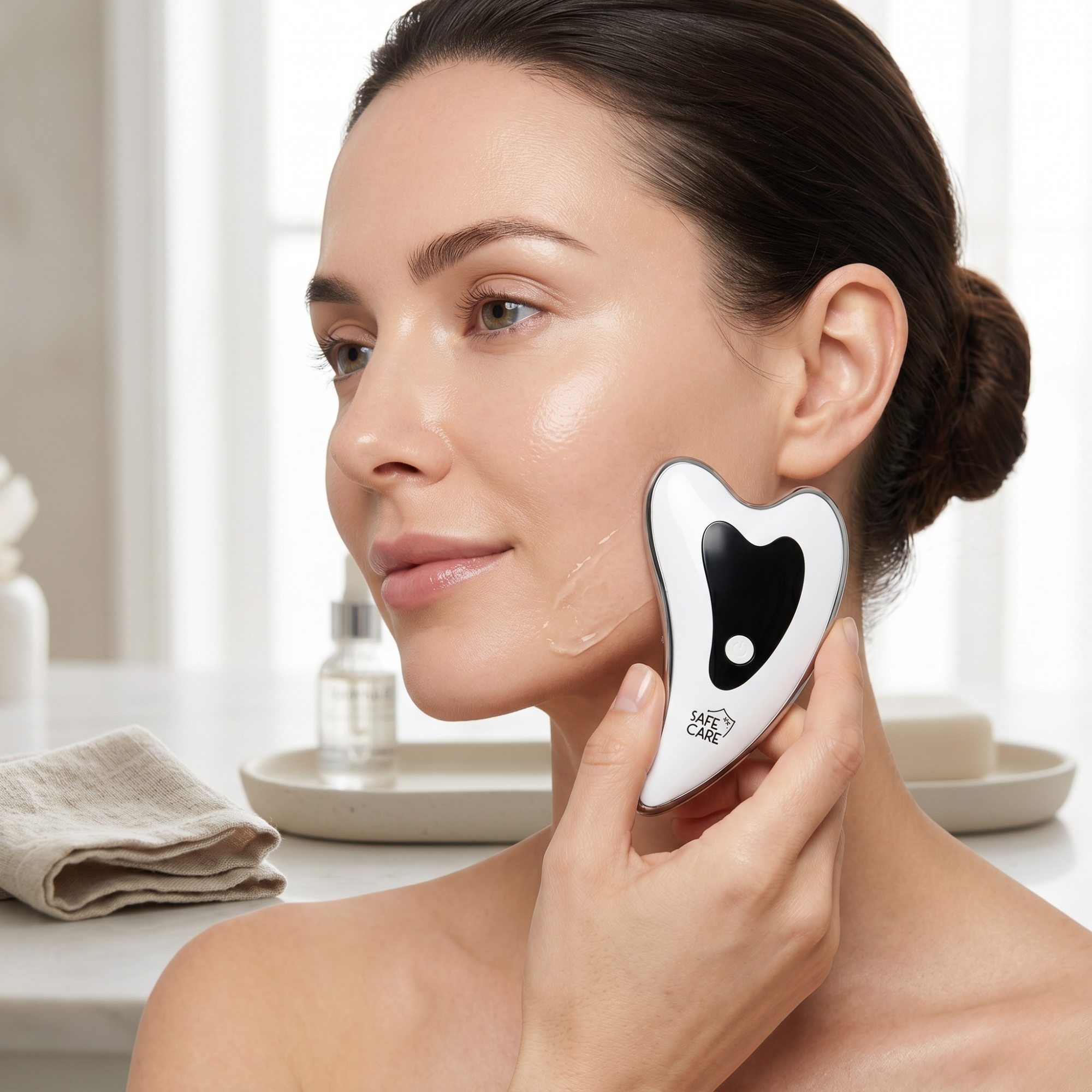 Dispozitiv Masaj Facial tip Gua Sha Electric