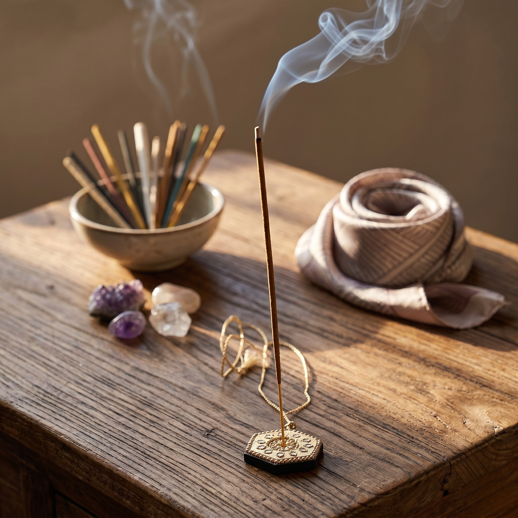 30 Betisoare Parfumate Aromaterapie - Sandalwood, Karma Scents