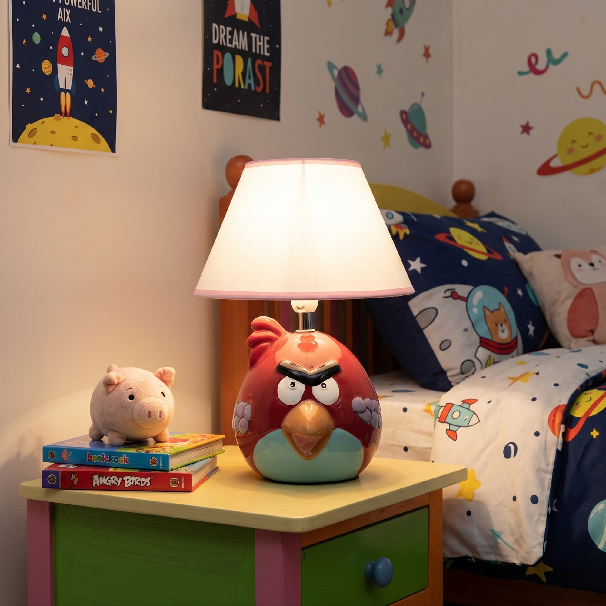 Veioza Ceramica Angry Birds