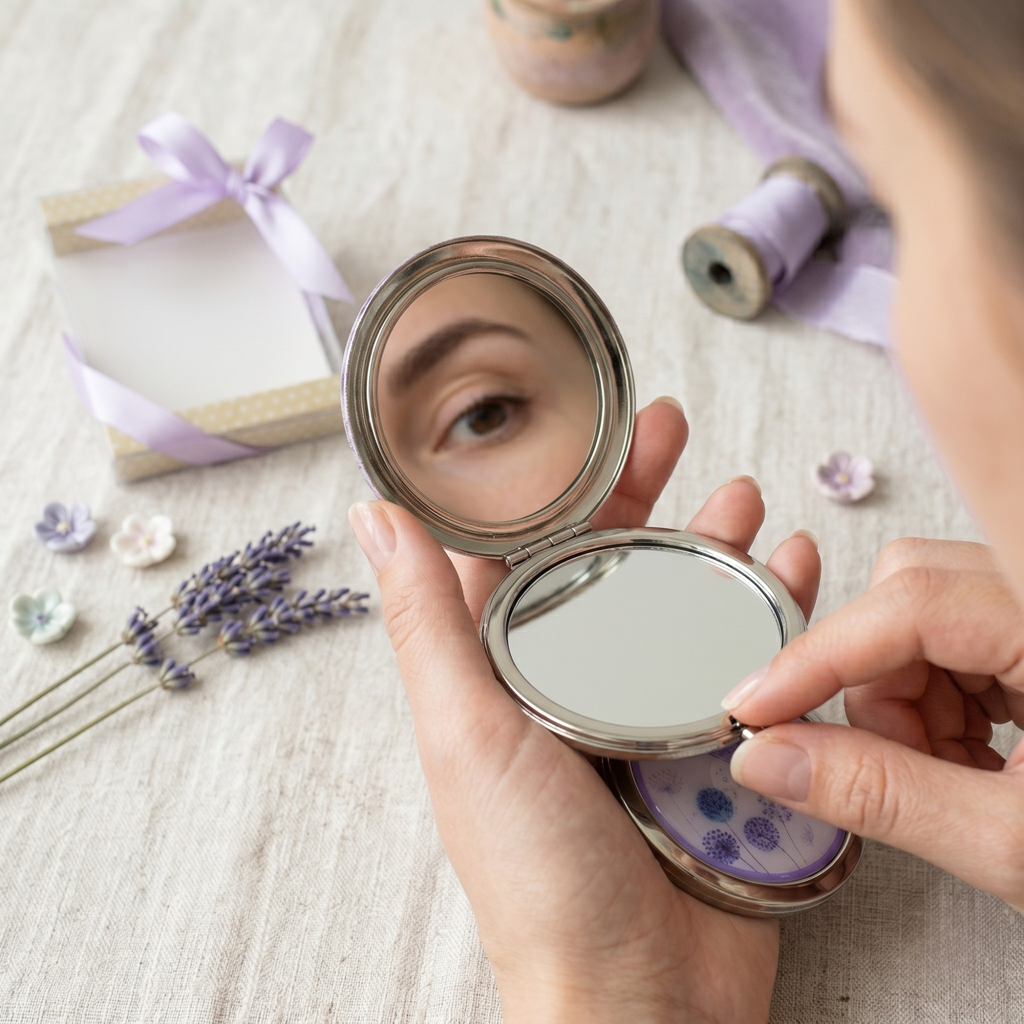 Oglinda Cosmetica, model Bufnita