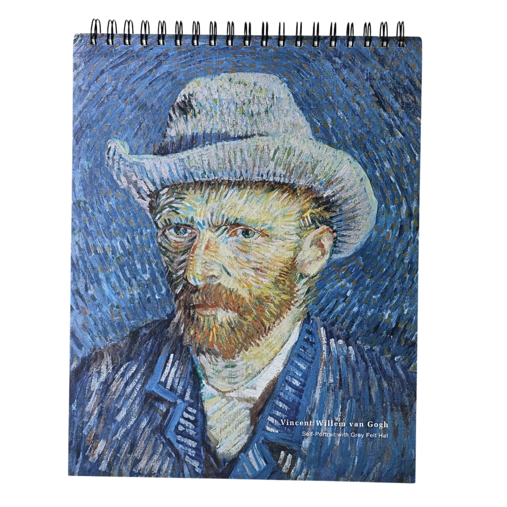 Carte de Schite, Vincent van Gogh, Autoportret cu Palarie Gri