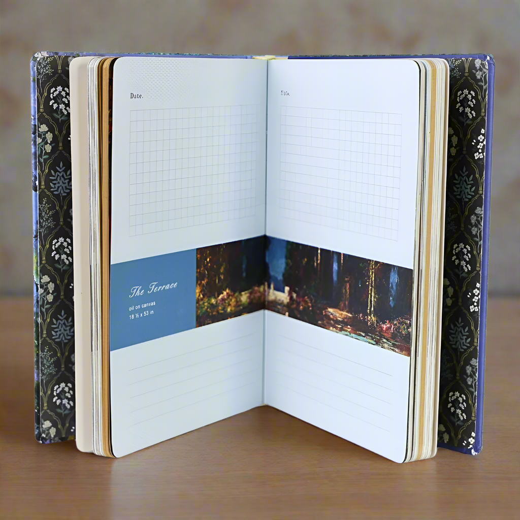 Agenda Thomas Edwin Mostyn Mijlocie, Imprimeu Lost Garden Cherry Blossom