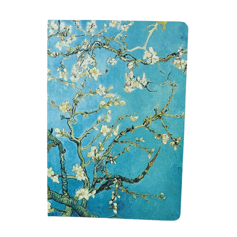 Agenda Mare, format B5, Imprimeu Almond Blossom