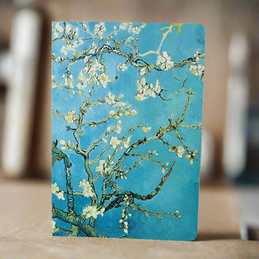 Agenda Mare, format B5, Imprimeu Almond Blossom