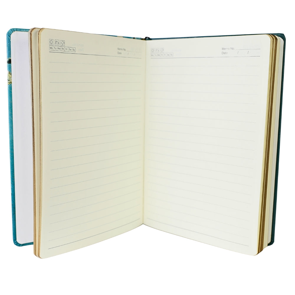 Agenda Mare, format B5, Imprimeu Almond Blossom