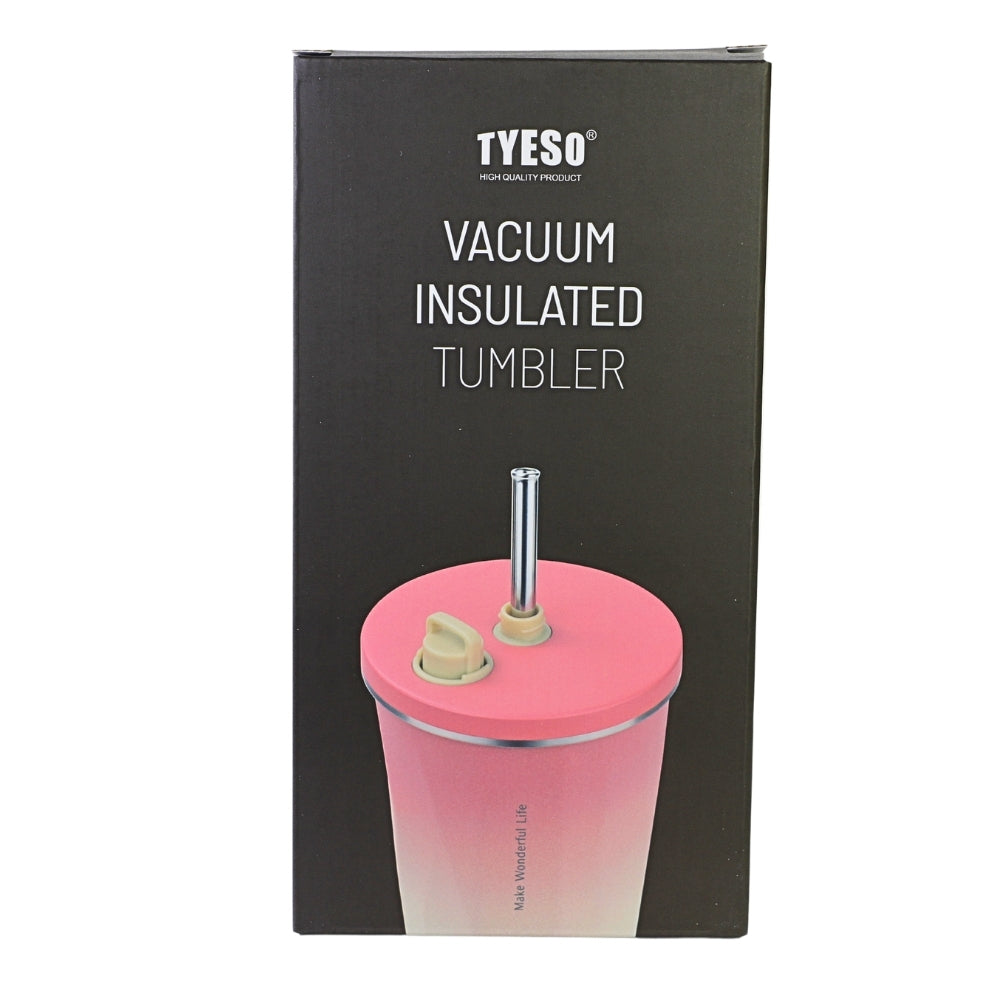 Pahar cu Pai, 500 ml, Alb-Crem