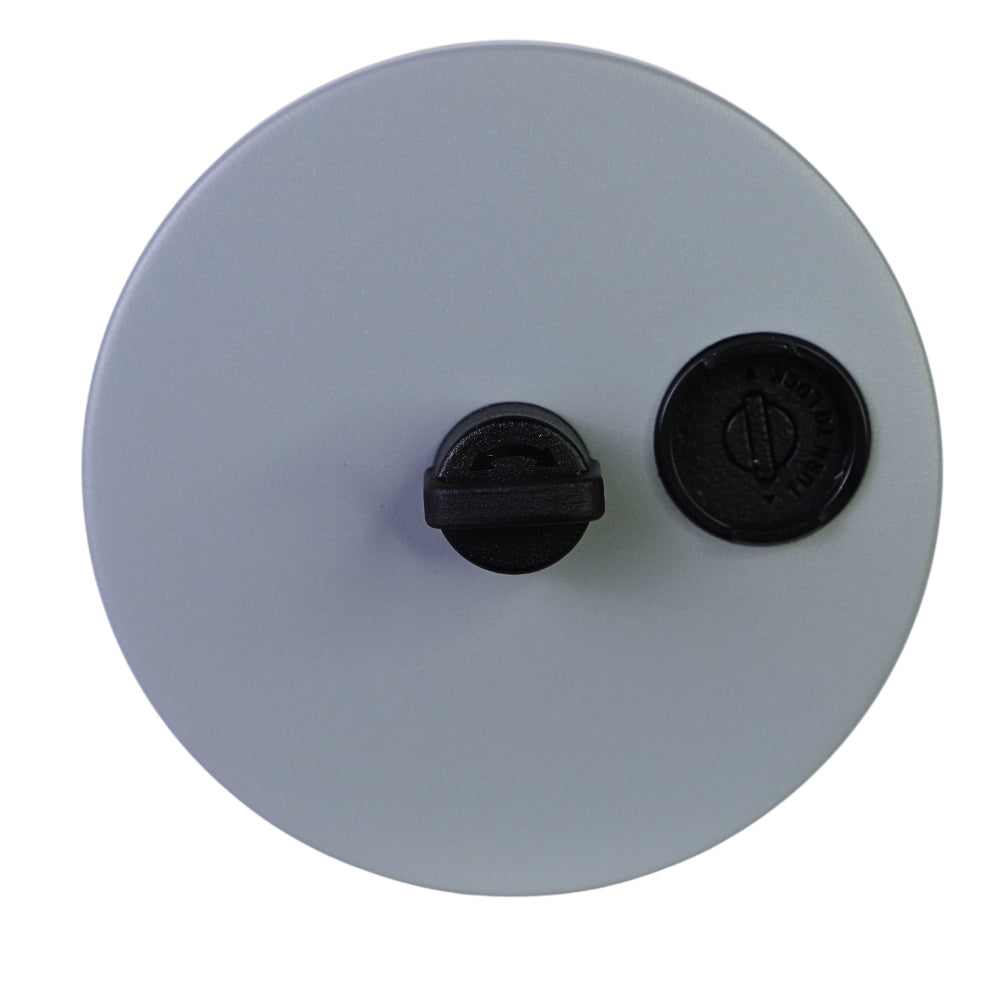 Pahar cu Pai, 500 ml, Alb-Gri