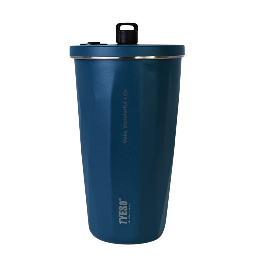 Pahar cu Pai, 500 ml, Turcoaz-Inchis