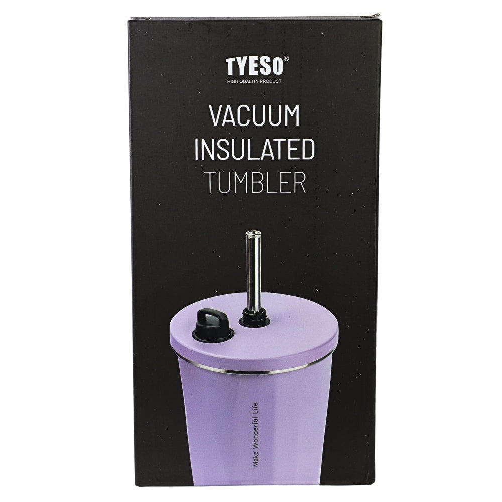 Pahar cu Pai, 500 ml, Portocaliu