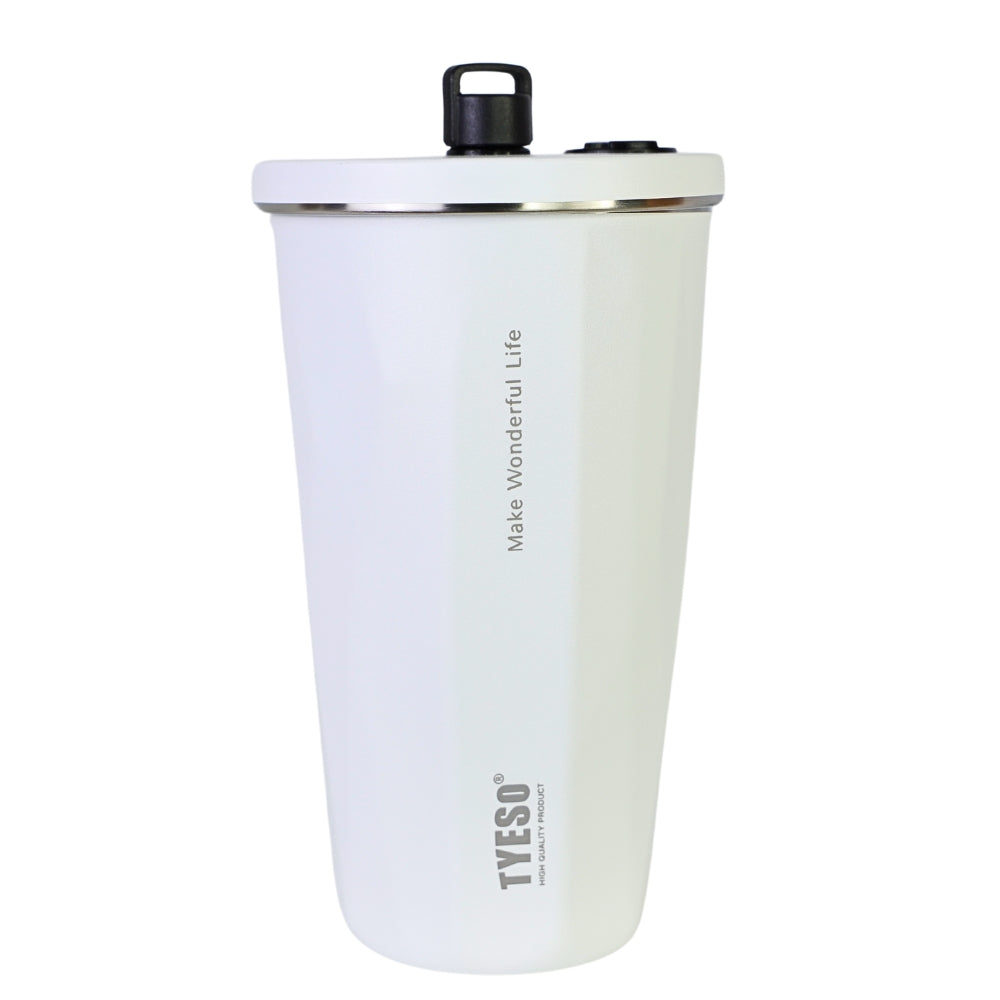 Pahar cu Pai, 500 ml, Alb