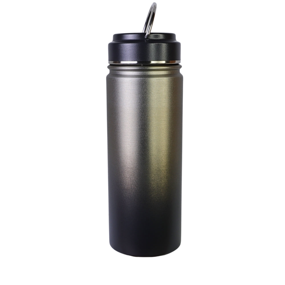 Sticla Reutilizabila, 500 ml, Gri-Negru