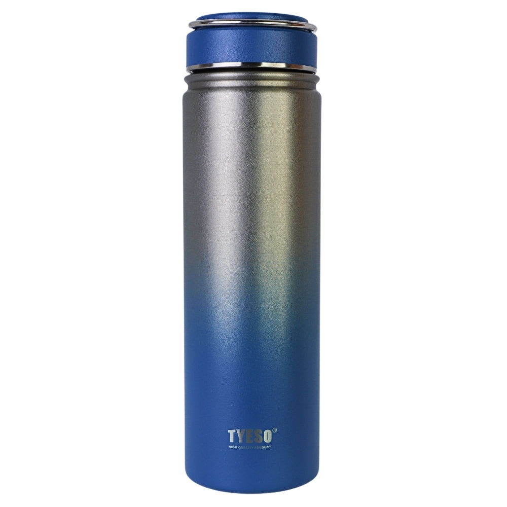 Sticla Reutilizabila, 600 ml, Alb-Albastru