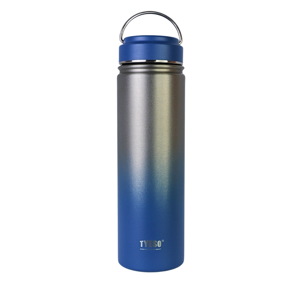 Sticla Reutilizabila, 600 ml, Alb-Albastru