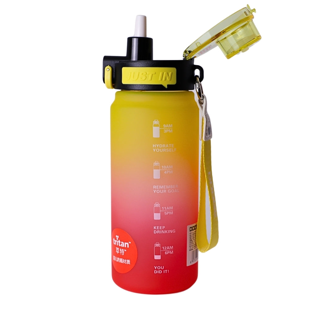 Sticla Reutilizabila, 550 ml, Gradient Galben-Rosu