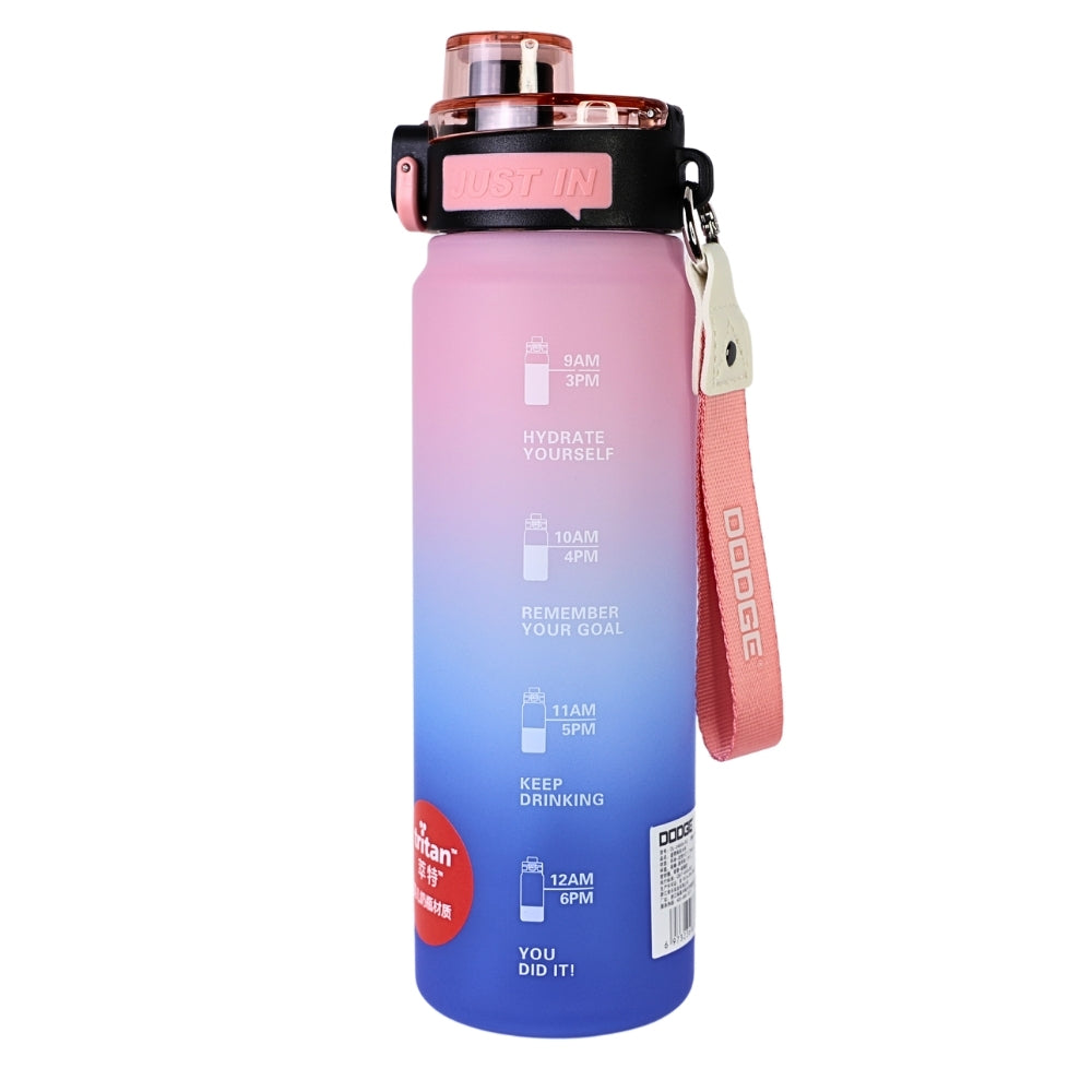 Sticla Reutilizabila, 680 ml, Gradient Roz-Albastru