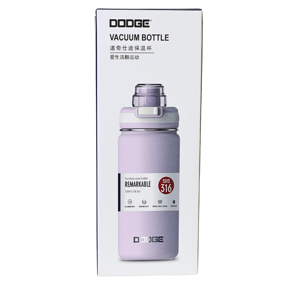 Sticla de Apa, 520 ml, Mesaj FIT, Negru