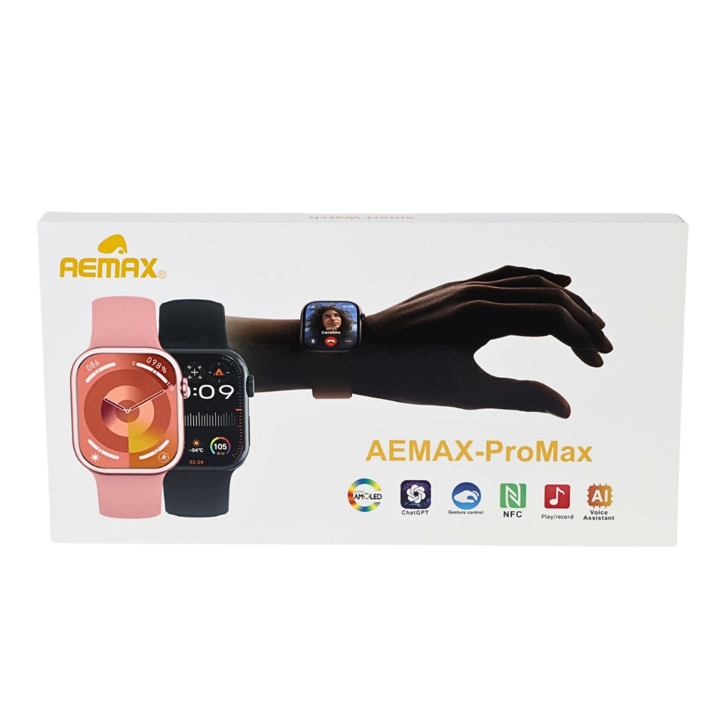 Ceas Smart, AEMAX-ProMAX, Negru