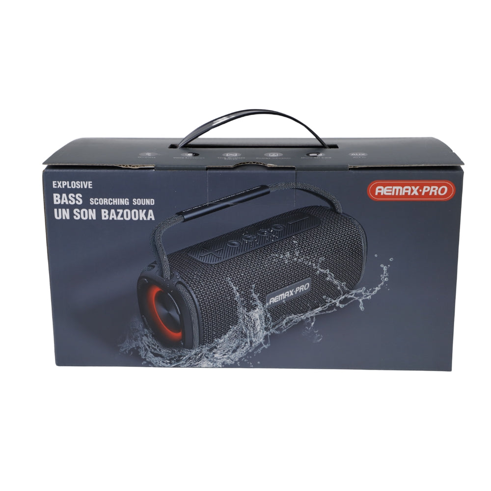 Boxa portabila, AEMAX-Pro, Wireless, Bass